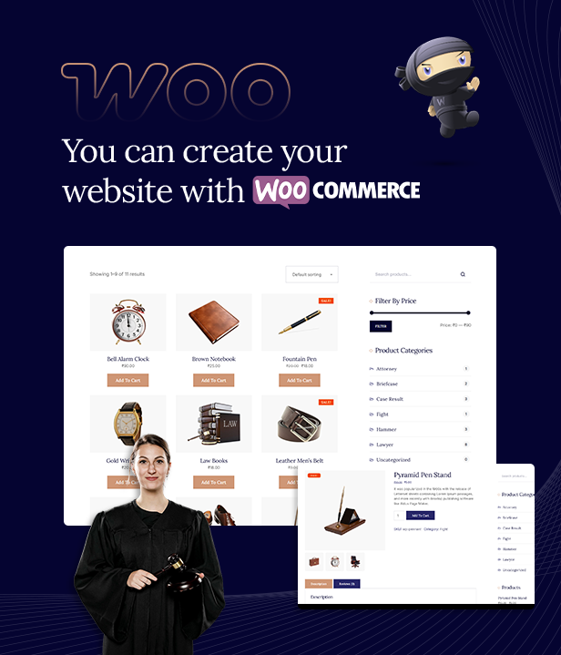 Lagix - Attorney & Law Firm WordPress Theme