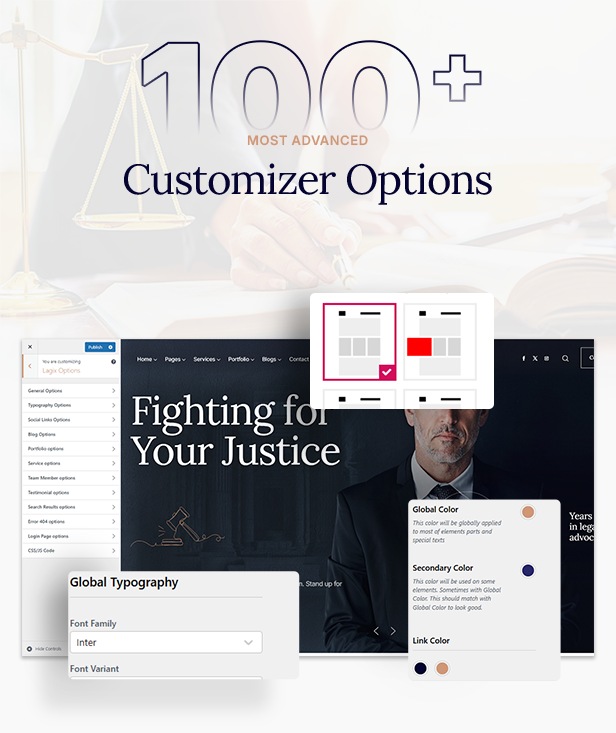 Lagix - Attorney & Law Firm WordPress Theme