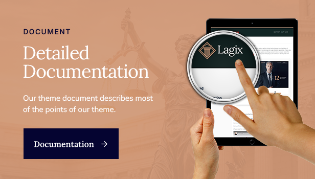 Lagix - Attorney & Law Firm WordPress Theme