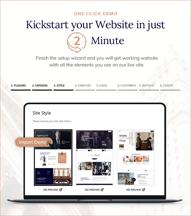 Lagix - Attorney & Law Firm WordPress Theme